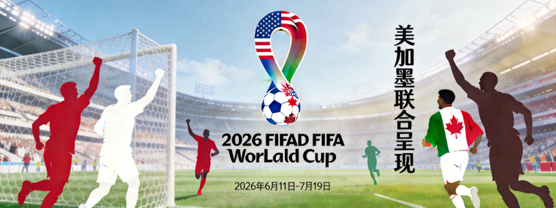 2026年世界杯官方Logo与联合宣传海报